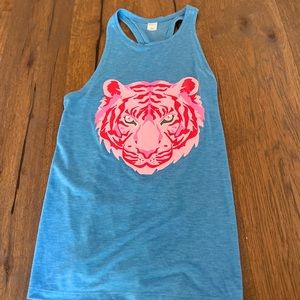 NWOT - Confettees Tiger Tank - Racerback - Large